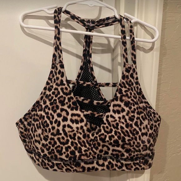 Leopard Bra/swim top - Picture 2 of 9
